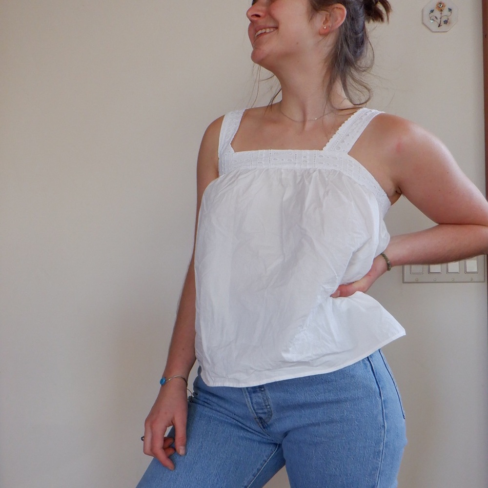 Amour Vert organic cotton farmers market tank